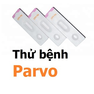 (Pravo CPV Care CDV bệnh chó  FPV cho mèo (1 que) Kit Test bệnh que thử bệnh trên chó mèo