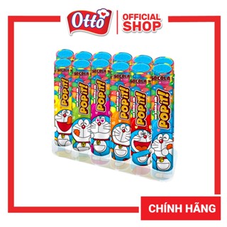 CHÍNH HÃNG Khay (12 Ống) Kẹo Popit Doreamon Ống 15g
