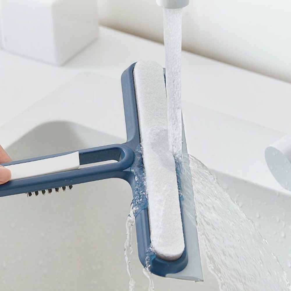 Dụng Cụ Vệ Sinh Cửa Kính Xe Hơi Bằng Silicon Mềm Đa Năng Tiện Dụng