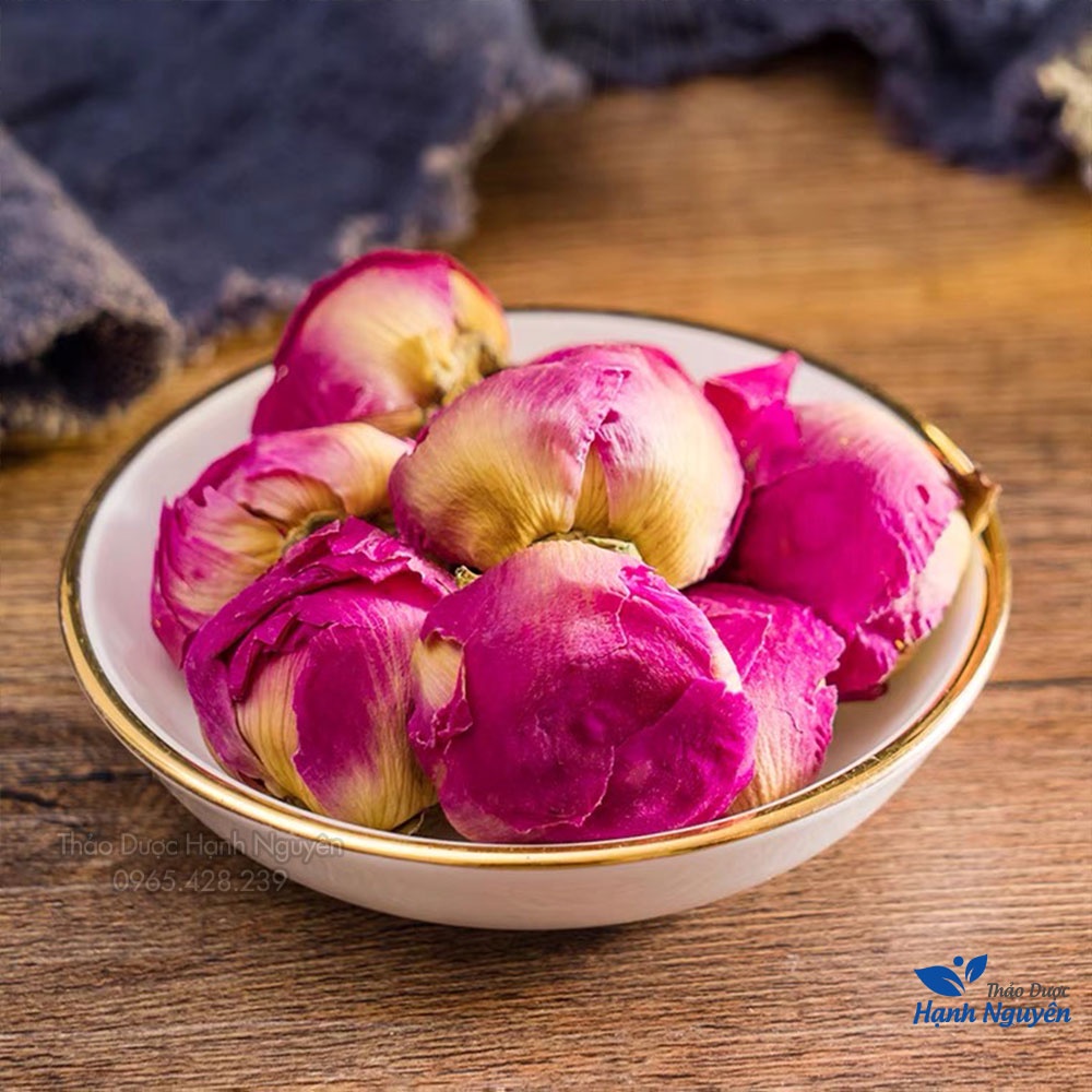 Hoa mẫu đơn khô 100g (Trà nụ hoa mẫu đơn) - Thảo Dược Hạnh Nguyên