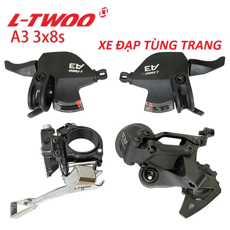 Bộ Group Xe Đạp LTWOO A3 4 món 3x8 speed