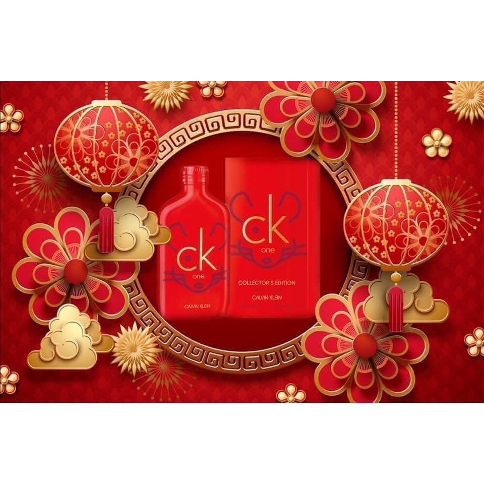 Nước hoa Calvin Klein - CK One Collector's Edition EDT - CK One đỏ - 100ml