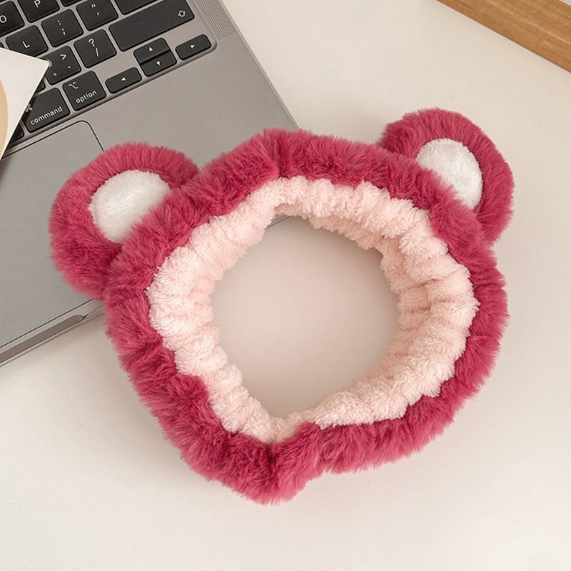 Băng Đô Tai Gấu Co Giãn Dễ Thương Dành Cho Nữ