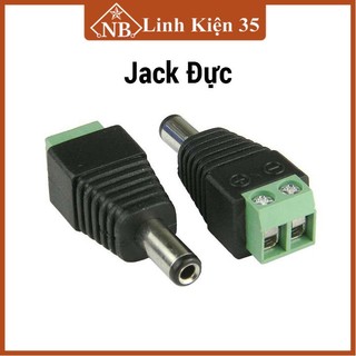 Jack đực nối nguồn DC kích thước 5.5*2.1mm