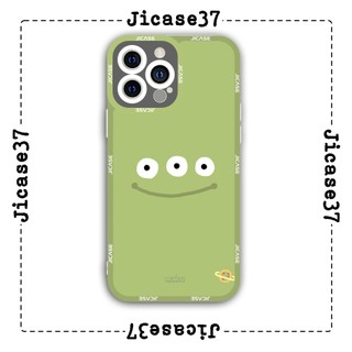 Ốp lưng iphone và samsung xiaomi oppo cạnh vuông Jicase quái vật xanh 3 mắt 