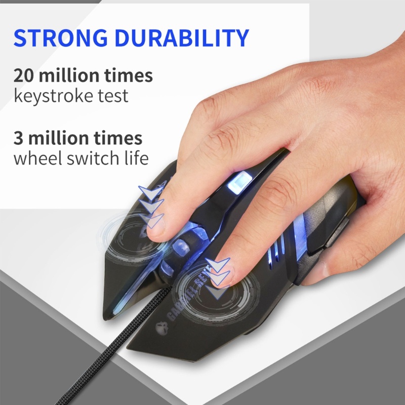 Chuột Chơi Game Có Dây 3200DPI Chất Lượng Cao