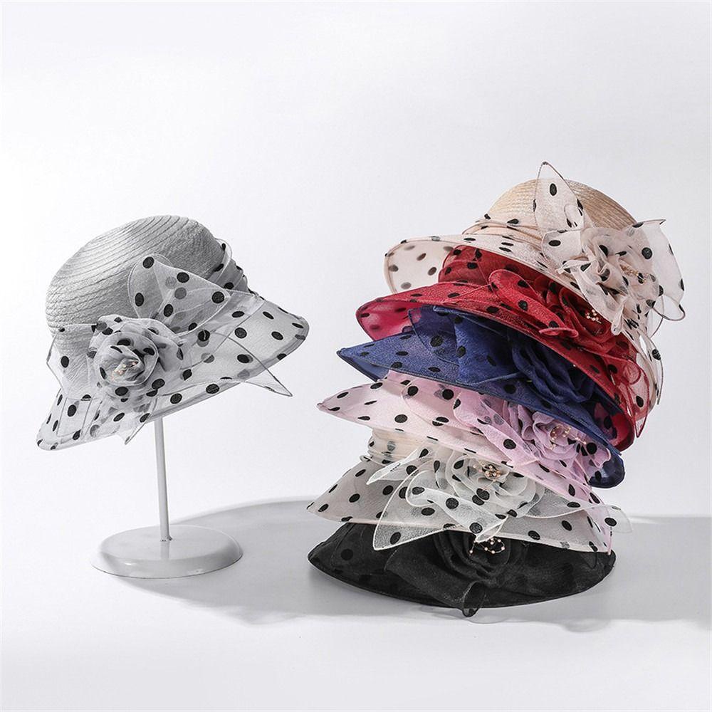 Nón Tai Bèo Phối Lưới Thời Trang Đi Biển Thanh Lịch