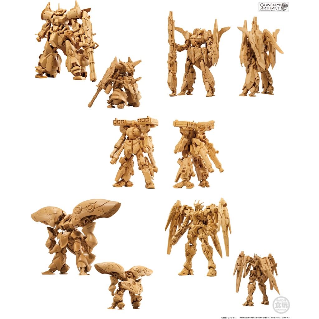Mô Hình Ráp Sẵn Gundam Artifact vol. 03 (Set 5 hộp không trùng)