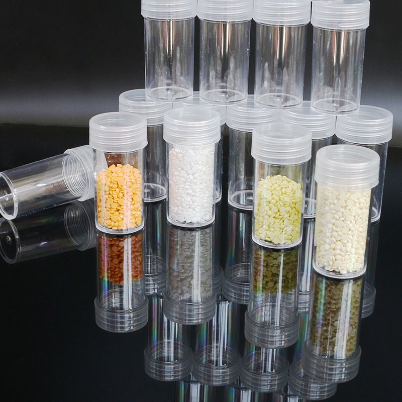 Diamond Painting Storage Box 60 Grid Cylinder Bottle Bead Box Points Diamond Box Nail Ornament Jewel