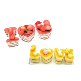 Khuôn chữ i♥️u và love mini 1 bộ