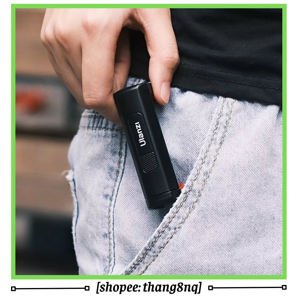 Giá kẹp điện thoại Ulanzi ST-19, tích hợp cold shoe gắn đèn led, micro làm vlog