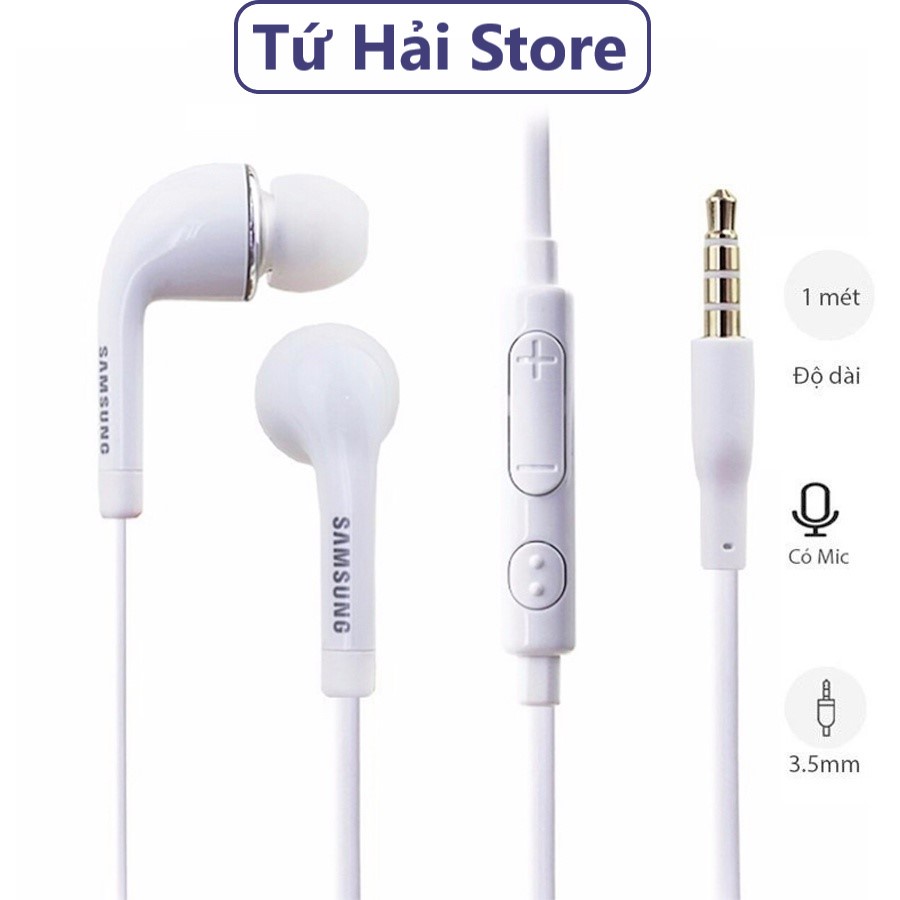 (Loại Zin) Tai nghe Nhét Samsumg J5 dành cho tất cả dòng Android và các dòng có lỗ tròn 3.5mm - TuHaiStore