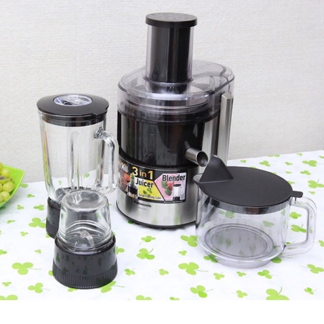 Cối thuỷ tinh 1 lít máy xay Panasonic MJ-M176P MJ-W176P MJ-DJ31 MX-M300SRA MX-M300 MJ176, DJ31, MX300