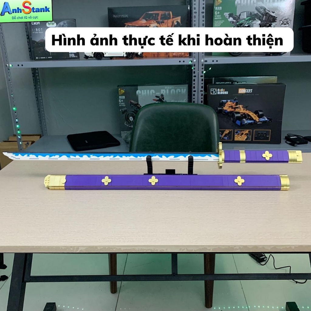 Mô hình kiếm one piece DK1502 tỉ lệ 1:1 936 PCS quà tặng trưng bày cao cấp cung cấp bởi Anhstank Đồ Chơi IQ vô cực
