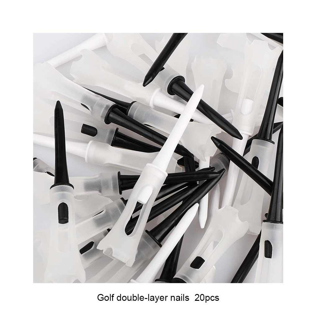 Bộ 20 Giá Đỡ Bóng Golf Bằng Nhựa Có Thể Tái Sử Dụng Nhiều Lần Tiện Dụng
