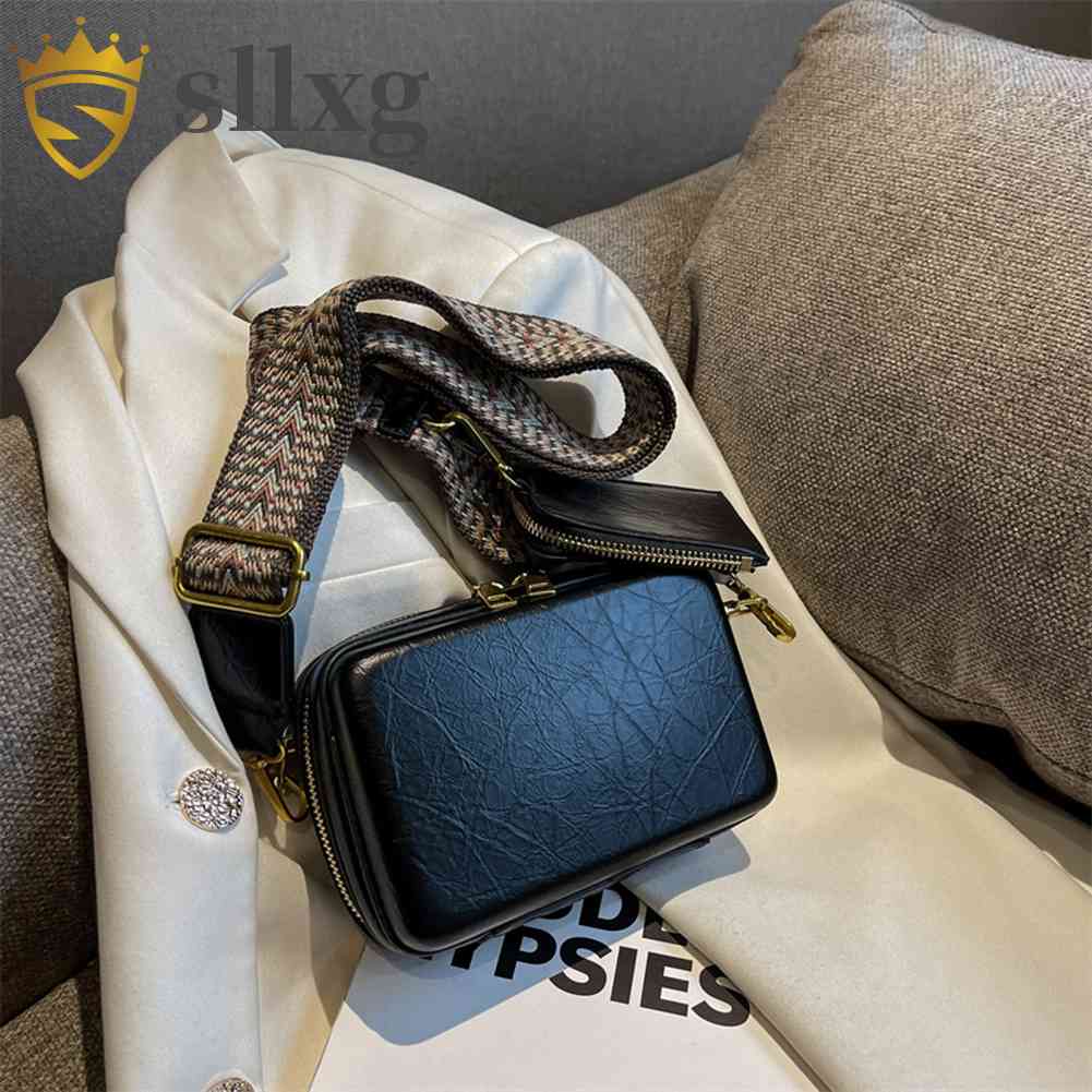 Túi Da Đeo Chéo 2 Trong 1 Thời Trang Cho Nữ