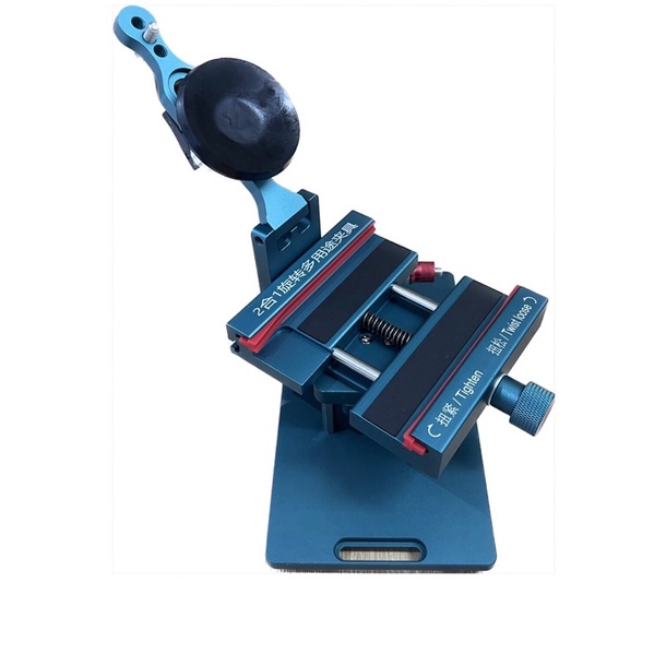 Kẹp tách lưng xoay 360° +tháo màn hình 2in1