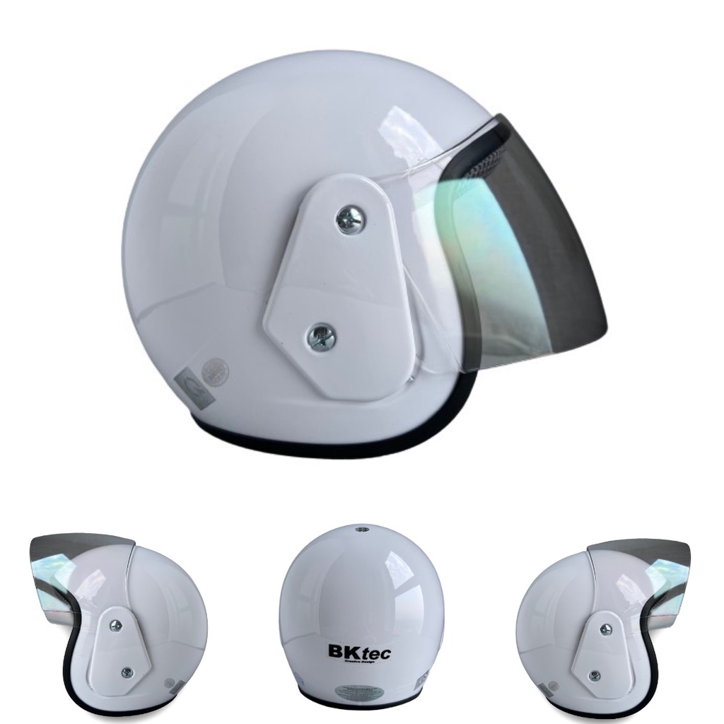 Nón bảo hiểm trùm 3/4 đầu Nam - Nữ siêu đẹp - Vòng đầu 56-58cm - Hàng chính hãng - Bảo hành 12 tháng