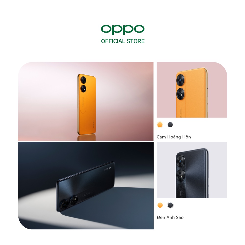 Điện thoại OPPO Reno8 T 4G - Hàng chính hãng