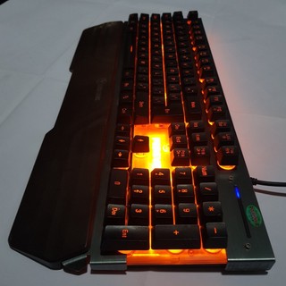 Bàn Phím Giả Cơ chống nước Lightning Forever 2nd _Bàn phím chơi game có kê tay có led