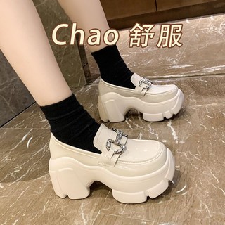 [⚡Sẵn🔥] GIÀY LƯỜI OXFORD NỮ ĐẾ CAO 7CM