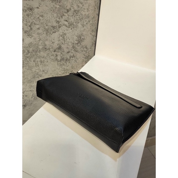 Túi cầm tay Coach Pouch nam da thật