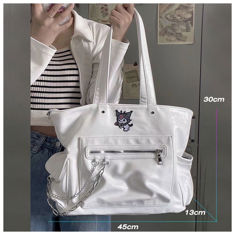 Túi xách YADOU da PU bóng họa tiết Kulomi dễ thương thời trang dành cho nữ