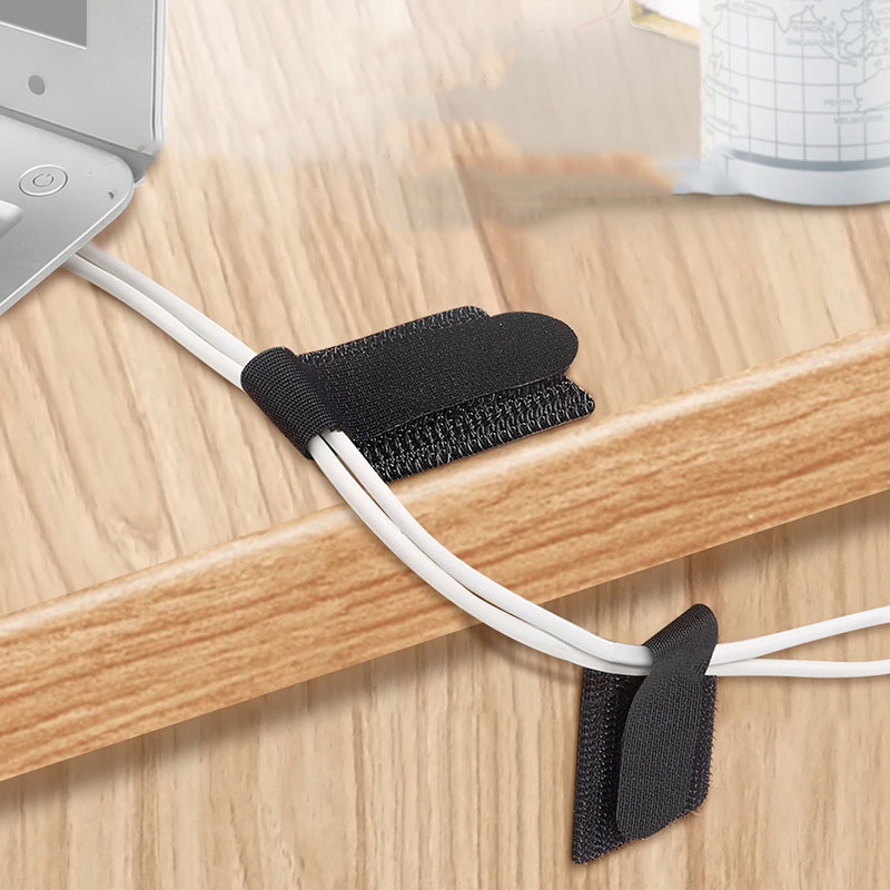 Dây Gai Bằng Nylon Quấn Cố Định Dây Cáp Chống Rối Tiện Lợi