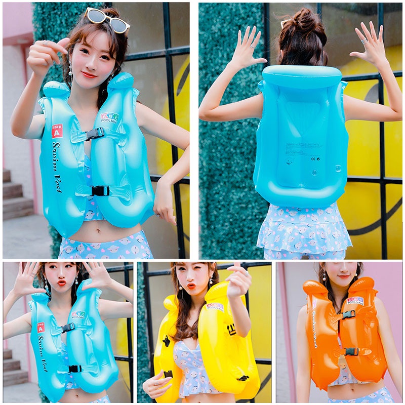 Deukio Bộ Đồ Bơi Bơm Hơi Dày Dặn Dành Cho Bé