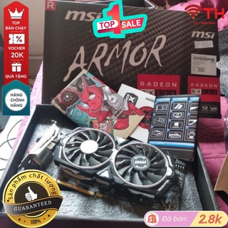Card màn hình Msi Armor rx580 8gb