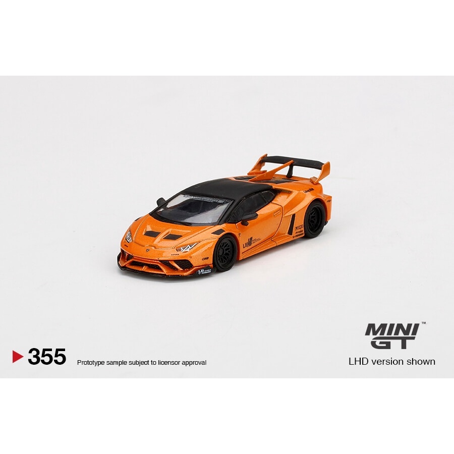 Ducstore.vn Xe mô hình MiniGT #355 - LB★WORKS Lamborghini Huracán GT Arancio Borealis