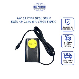 Sạc laptop dell ovan 45w 90w 130w chân type c - sp003895 / sp011446 / sp013366