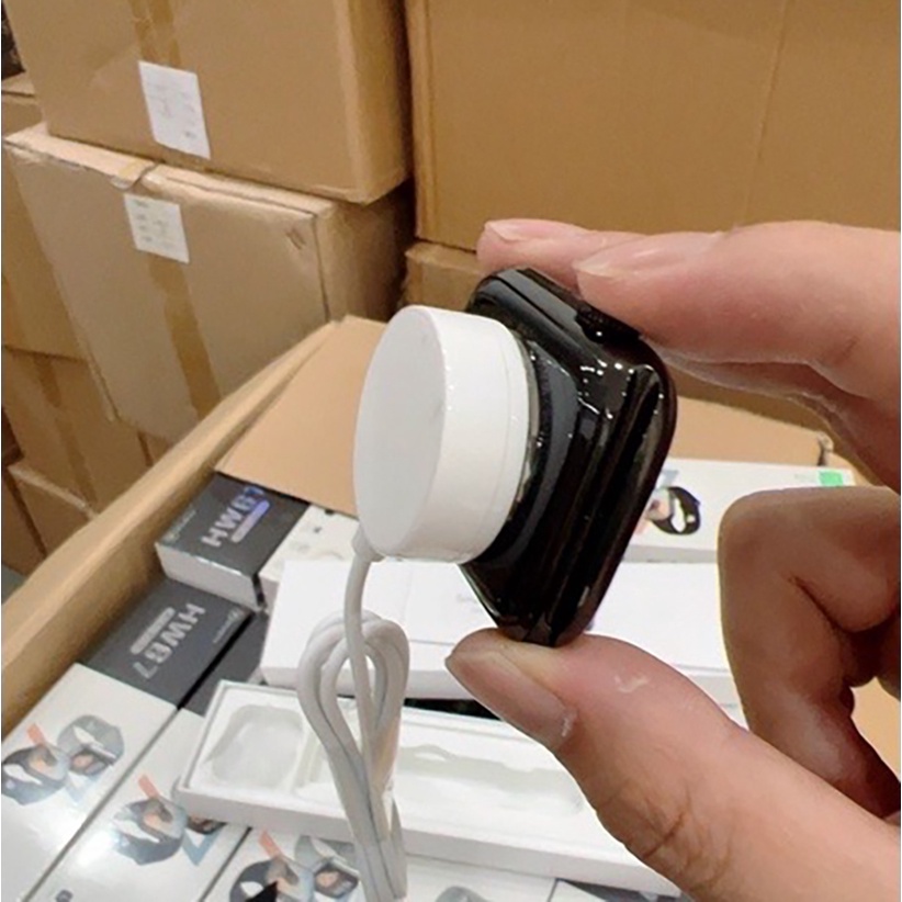 Đồng Hồ Thông Minh HW67 Plus Tràn Viền Khung Thép Cao Cấp / Smart Watch HW67 Cảm Ứng Siêu Mượt - Thay Ảnh Nền Tuỳ Ý | BigBuy360 - bigbuy360.vn