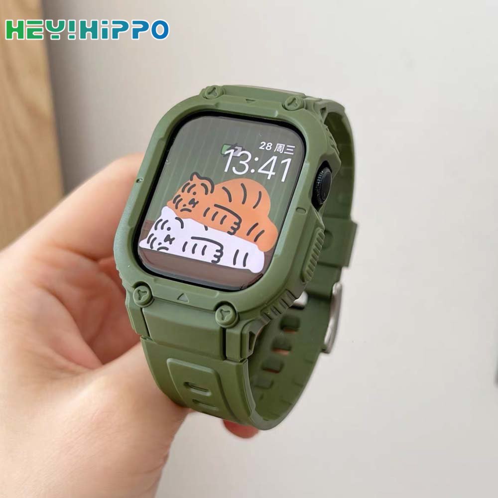 Dây Đeo Màu Xám Cho Đồng Hồ Thông Minh iwatch 45 / 44 / 42 / 41 / 40 / 38mm series 8 / 7 / 6 / SE / 5 / 4