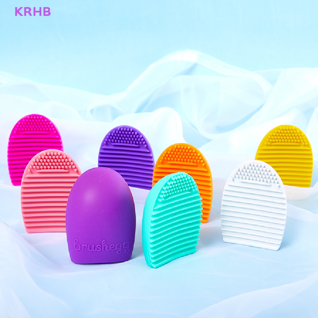 1 Miếng Silicon Vệ Sinh Cọ Trang Điểm Mới