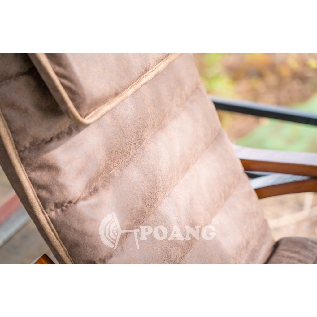 POANG ROCKING CHAIR | plywood óc chó/bạch dương | nâu | R67xS162xC86 cm