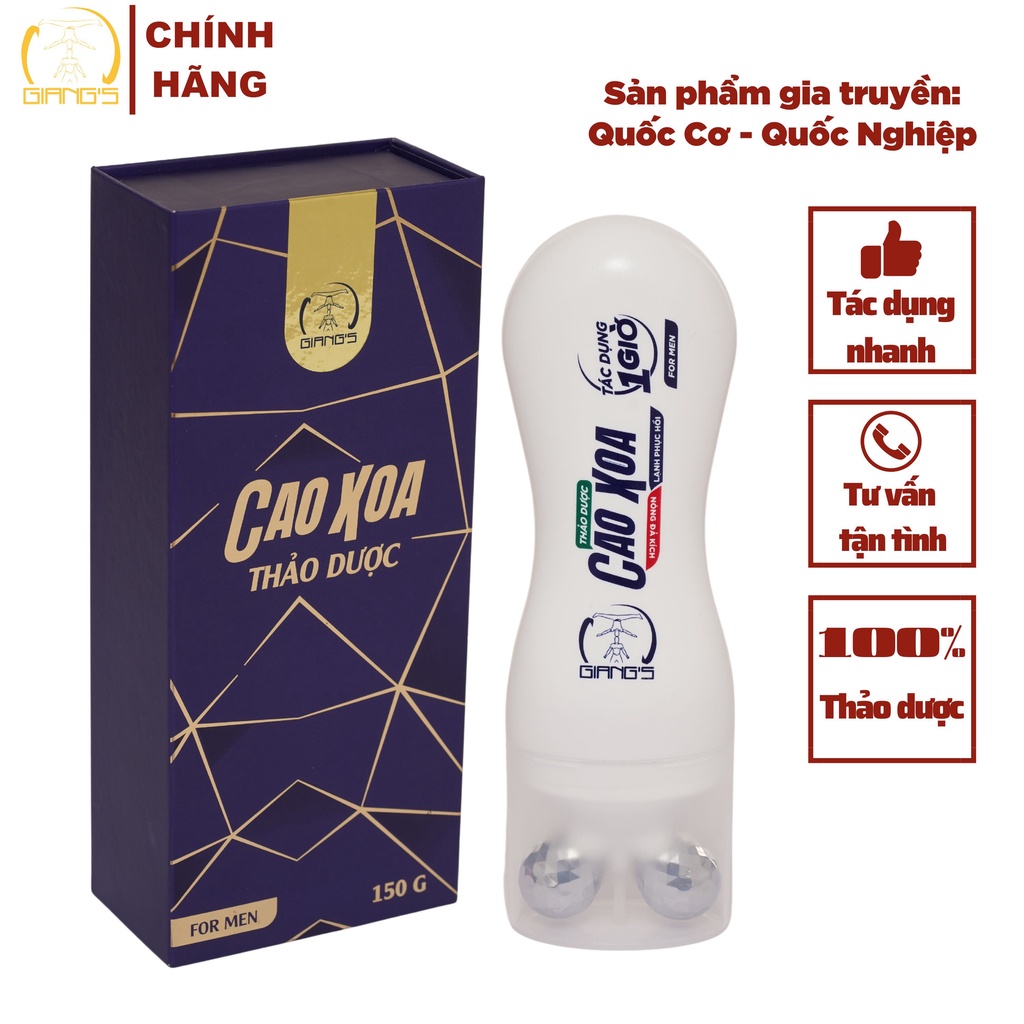 Gel Xoa Bóp Thảo Dược Gia Truyền GIANG S Giảm Nhức Cực Mạnh