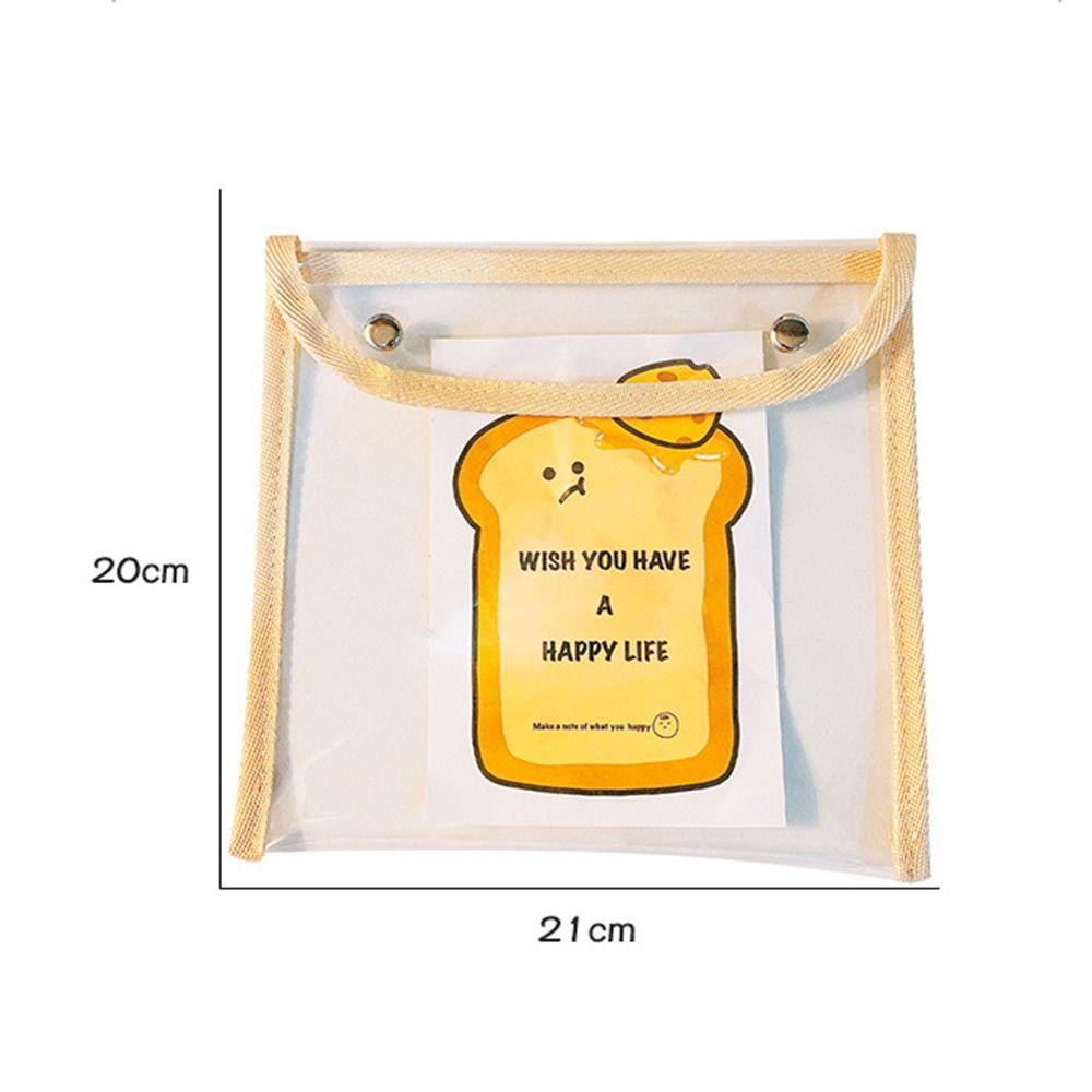 Túi Đựng Đồ Trang Điểm / Tiền Xu Bằng PVC Trong Suốt Đa Năng Tiện Dụng Ốp