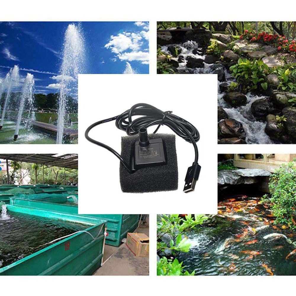 Máy Lọc Nước Mini Không Chổi Than DIY Cho Bể Cá