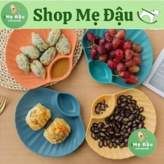 Đĩa nhựa đựng thức ăn hình vỏ sò – đĩa nhựa vỏ sò độc lạ