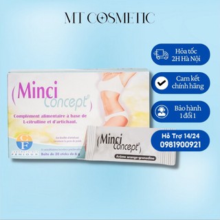 Giảm cân Minci Concept, Pháp giảm mỡ bụng eo đùi cho phụ nữ an toàn, không gây mệt mỏi, mất nước