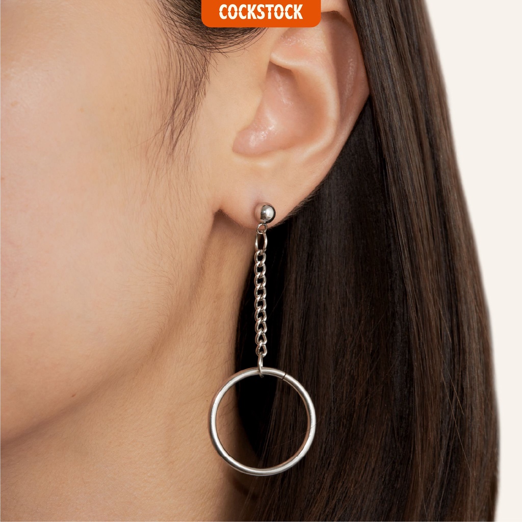 Khuyên tai Round Chain Earring CockStock