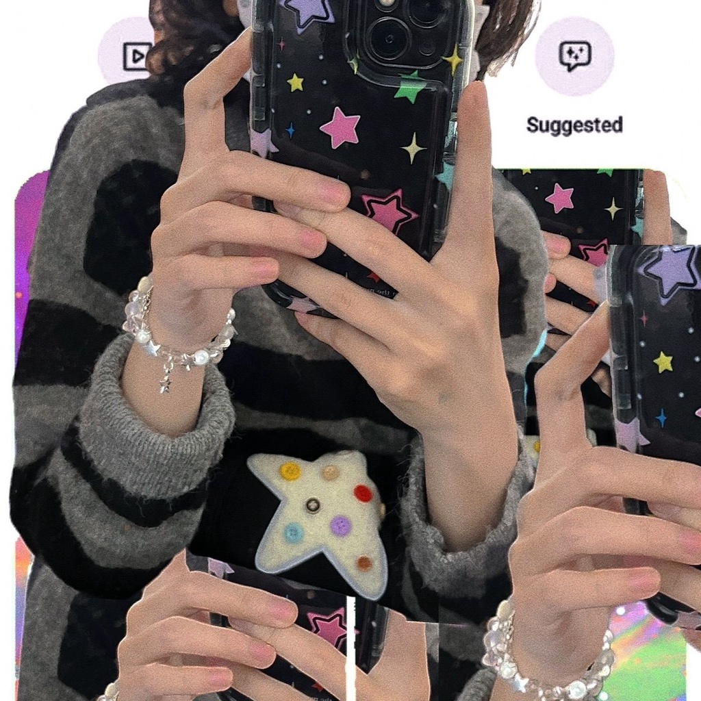 Vòng Tay Chuỗi Hạt y2k Cao Cấp Thời Trang