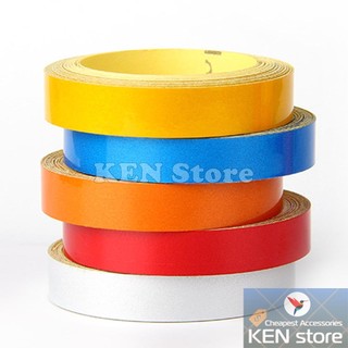Cuộn decal phản quang 5m dán xe đạp, xe máy, ô tô
