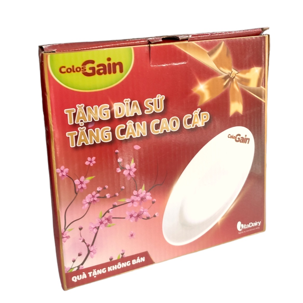 Đĩa sứ 8 in colos gain