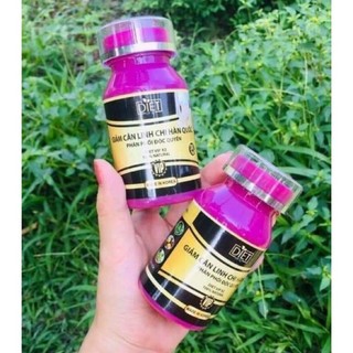 Giảm cân linh chi hàn quốc diet vip x2 hộp 30 viên
