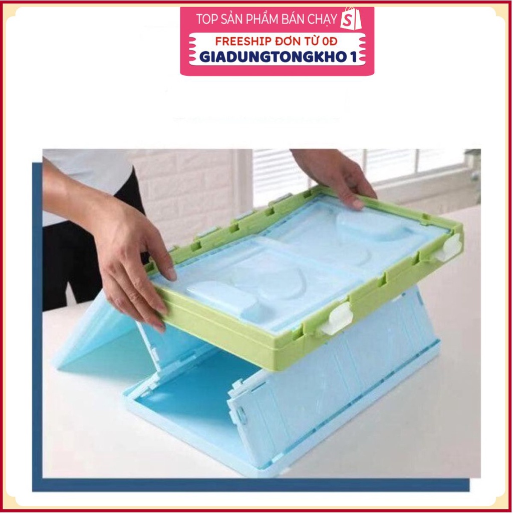 Hộp đựng đồ gấp gọn đa năngGIADUNGTONGKHO1Thùng đựng đồ để cốp xe ô tô dung tích 33L và 55L