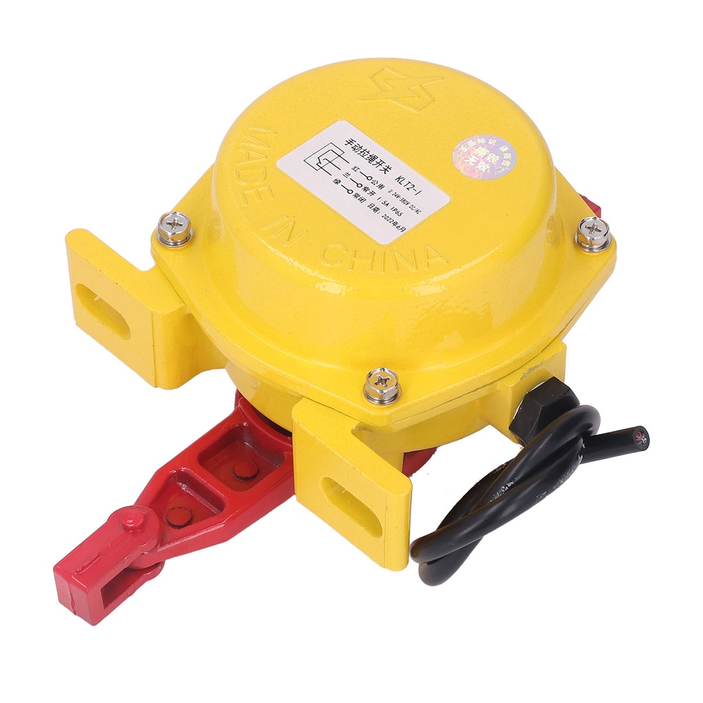 Có thể bán buôn Công tắc dây kéo 2 chiều đai bảo vệ IP65 Băng tải dừng khẩn cấp giới hạn bằng hợp kim nhôm 24‑380V Westvirginia058 Hàng giao ngay