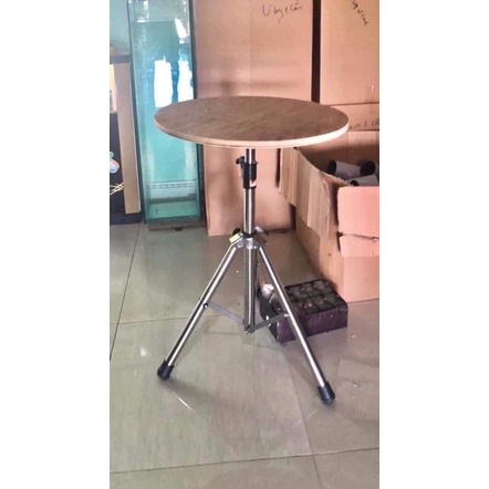 Chân Bàn Inox Cafe.Mặt Tròn 30.Bàn Đám Cưới Trang Trí