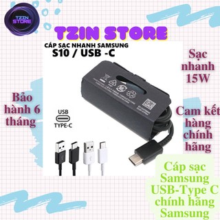 Cáp sạc samsung type c s9, s10 chính hãng